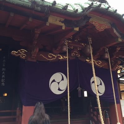 赤坂氷川神社にお参り