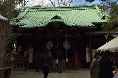 赤坂氷川神社の佇まい