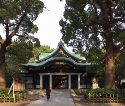 王子神社と木