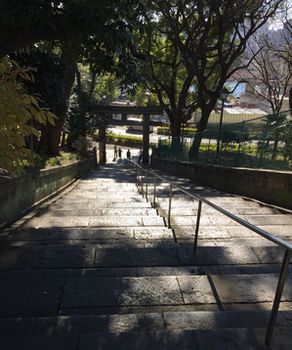 東照宮への階段