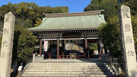 備後護国神社・入口