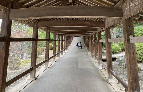 吉備津神社・廻廊