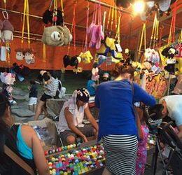 地御前社・夜店