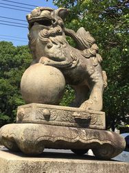 地御前社・狛犬2