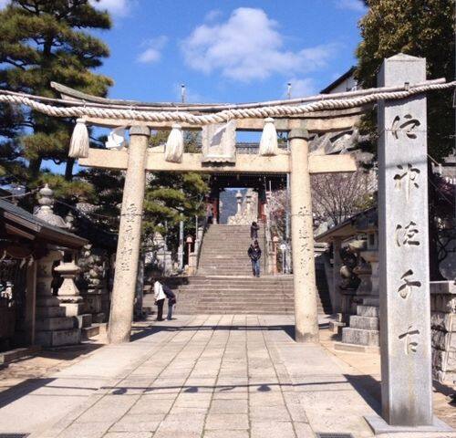 廿日市天満宮・石鳥居