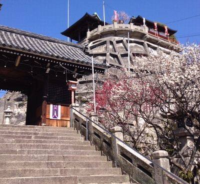 廿日市天満宮・階段と門