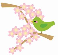 梅とうぐいす