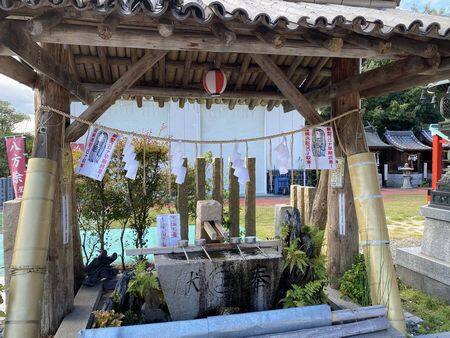 白崎八幡宮・手水舎