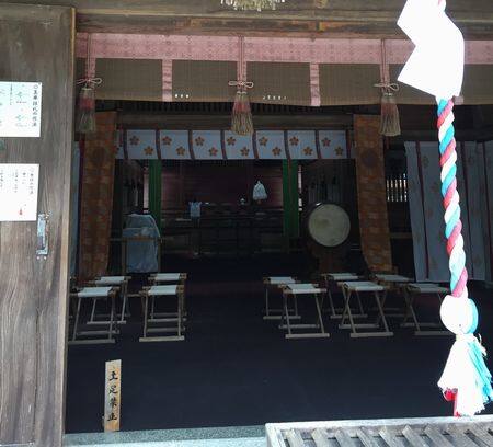 都萬神社・ご祈祷