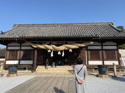 阿智神社・前面