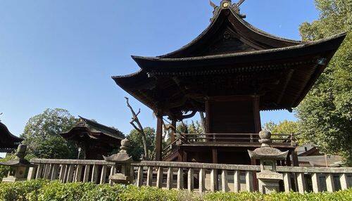 阿智神社・本殿