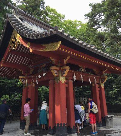 鶴岡八幡宮・手水舎